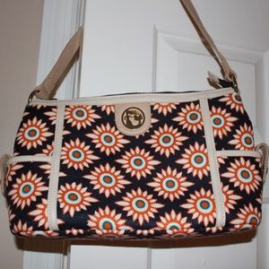 Spartina 449 Purse in Flower Print